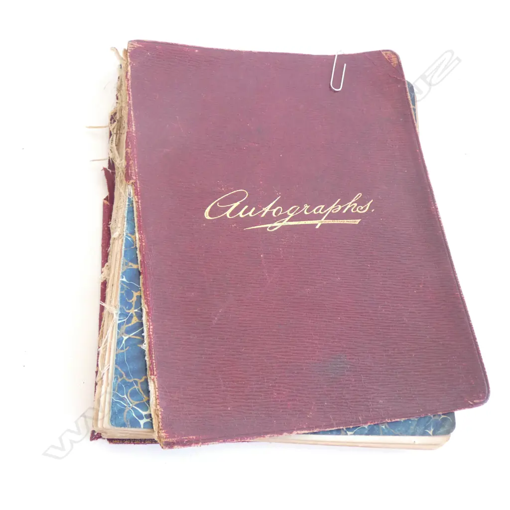 OLD AUTOGRAPH BOOK Image 1++