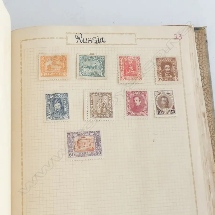 STAMP BOOK ORGANISED BY COUNTRY  Image 1++