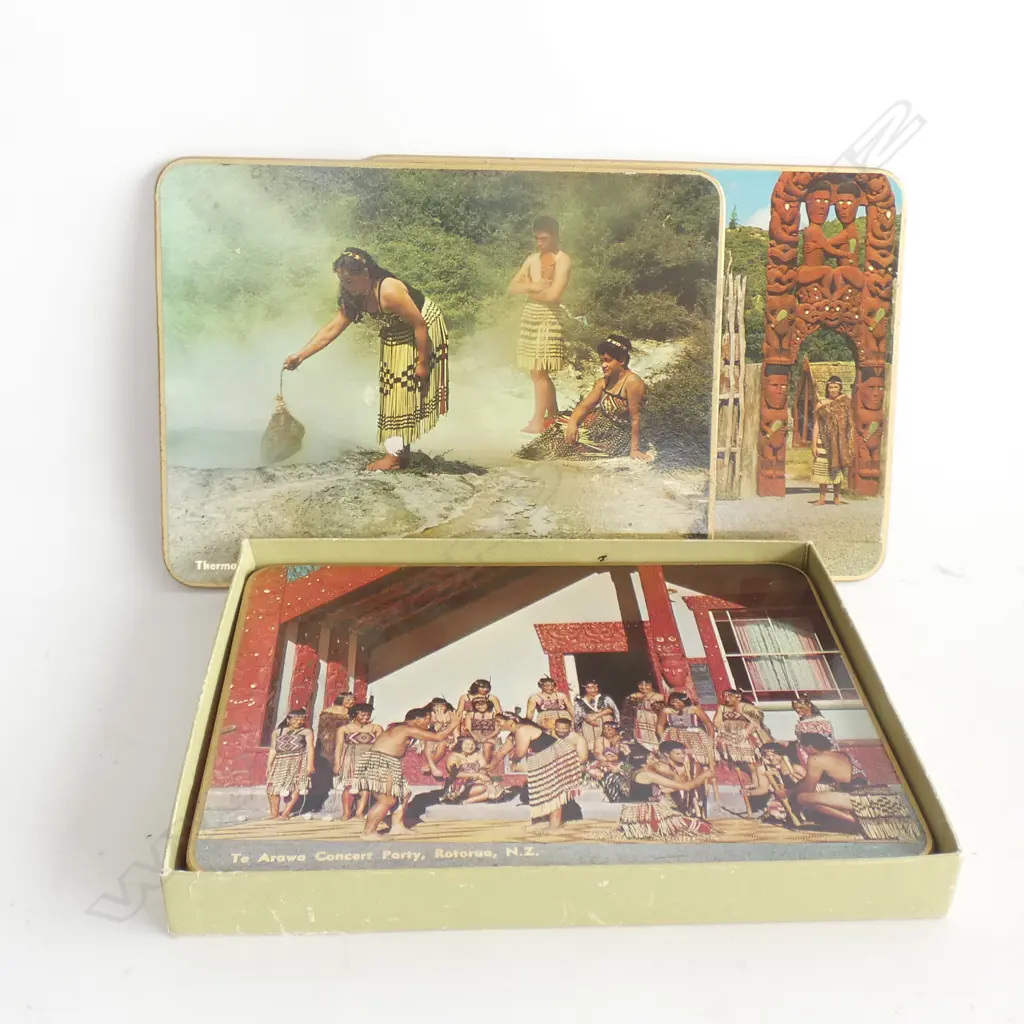 6 JASON MAORI PLACEMATS, BOXED  Image 1++