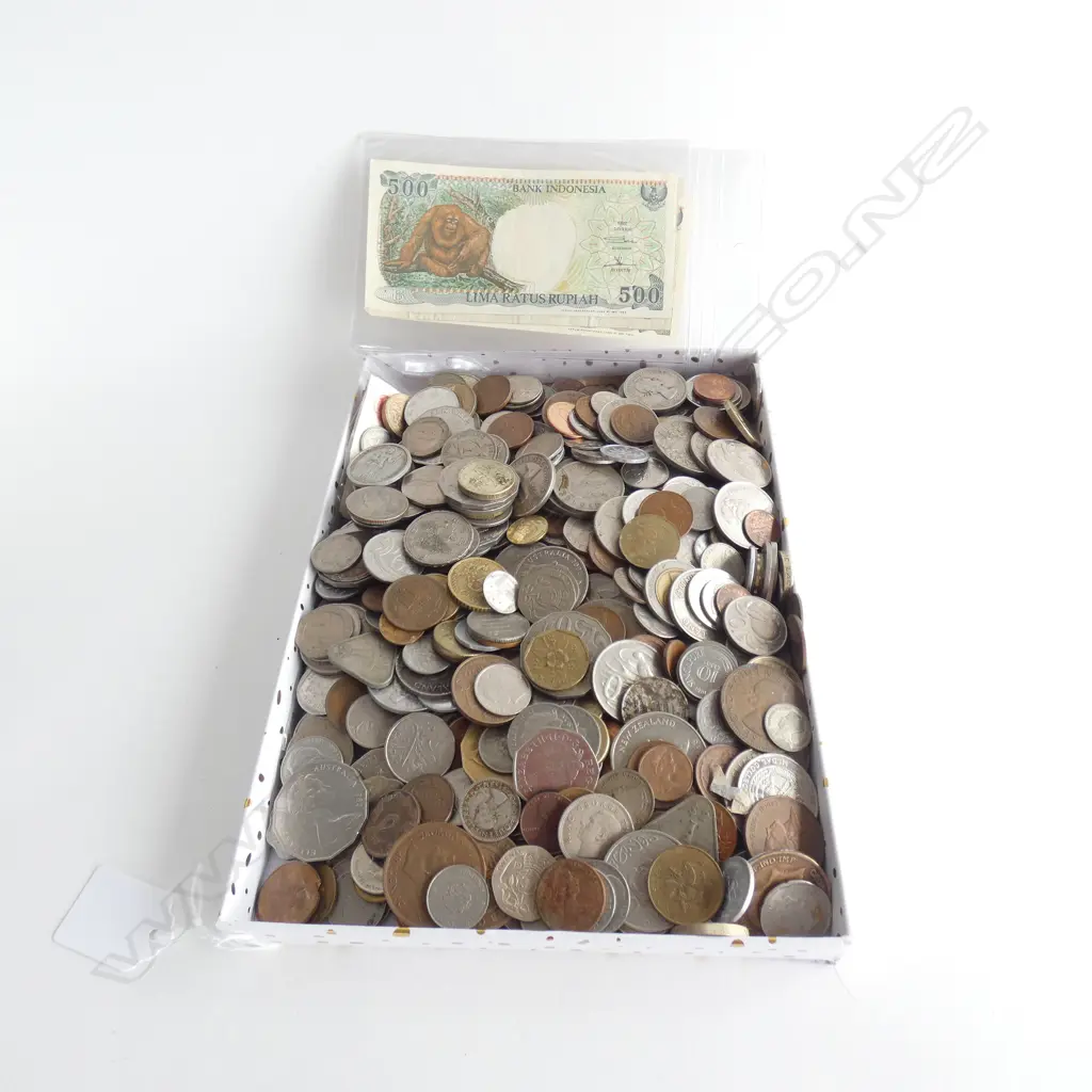ASST. WORLD NOTES & COINS Image 1++