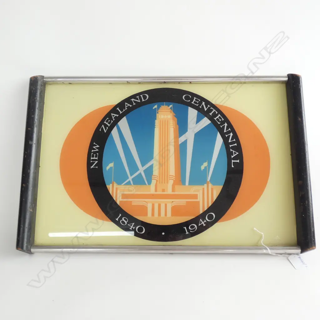 NEW ZEALAND CENTENNIAL 1840 / 1940 TRAY W.500mm Image 1++