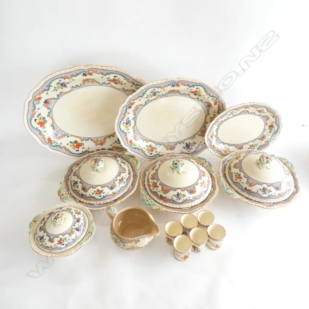 MASON IRONSTONE 16PC PART DINNER SERVICE Image 1++