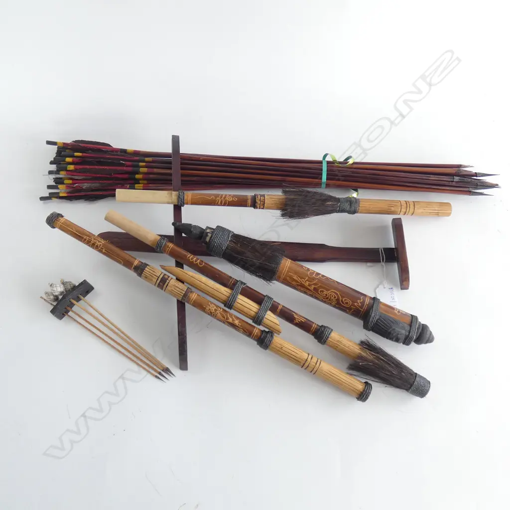 ASIAN BLOW PIPE, DARTS & ARROWS ETC Image 1++