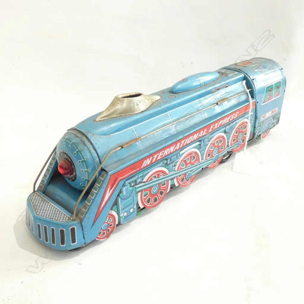 RETRO TIN TOY TRAIN L.400mm Image 1++