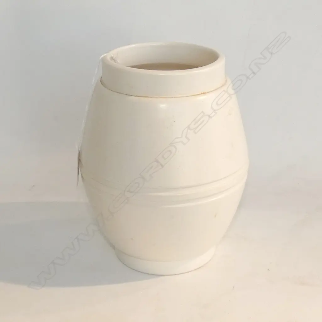 CROWN LYNN HAND POTTED VASE SMALL RIM CHIP H 190 MM Image 1++