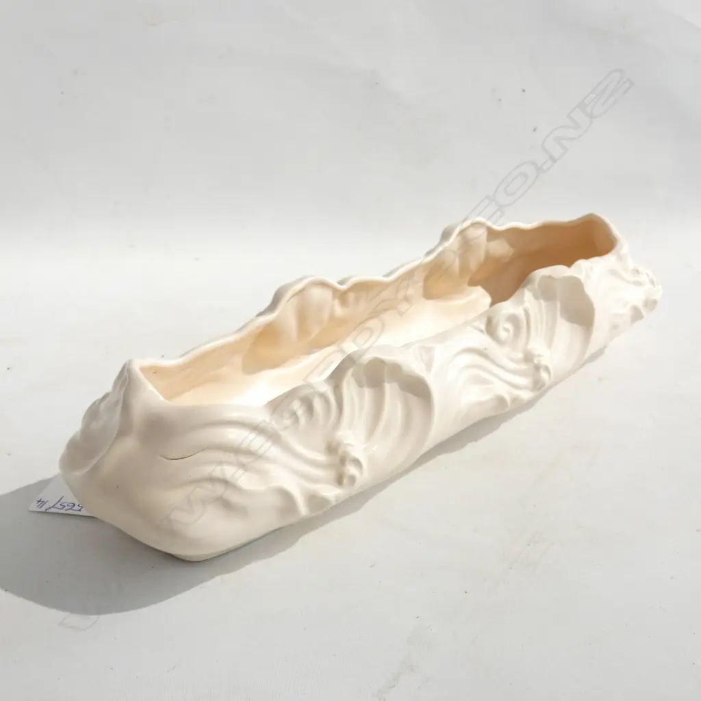 CROWN LYNN BUFF GLAZE TROUGH #506 L.300mm Image 1++