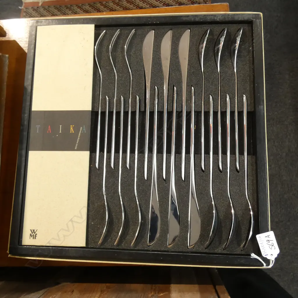 BOXED 6 PLACE WMF 'TAIKA' CUTLERY SET Image 1++