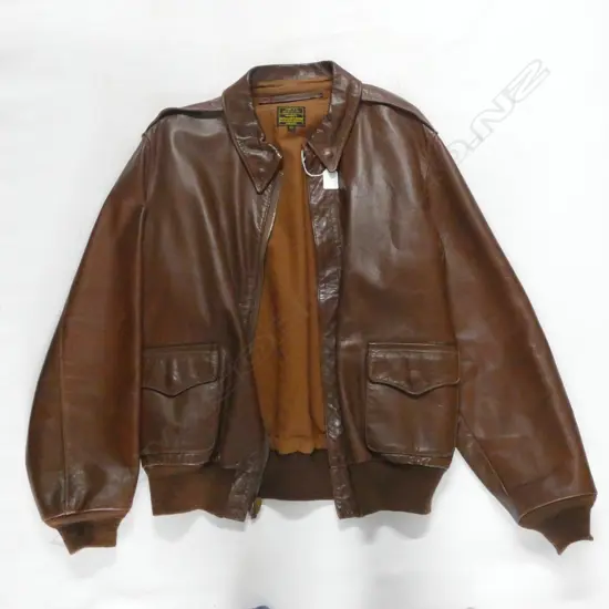 BROWN MCCOY SPORTSWEAR LEATHER JACKET