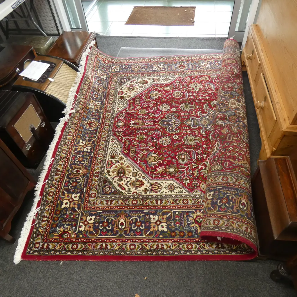 IRANIAN HAND KNOTTED WOOL PILE RUG... Image 1++