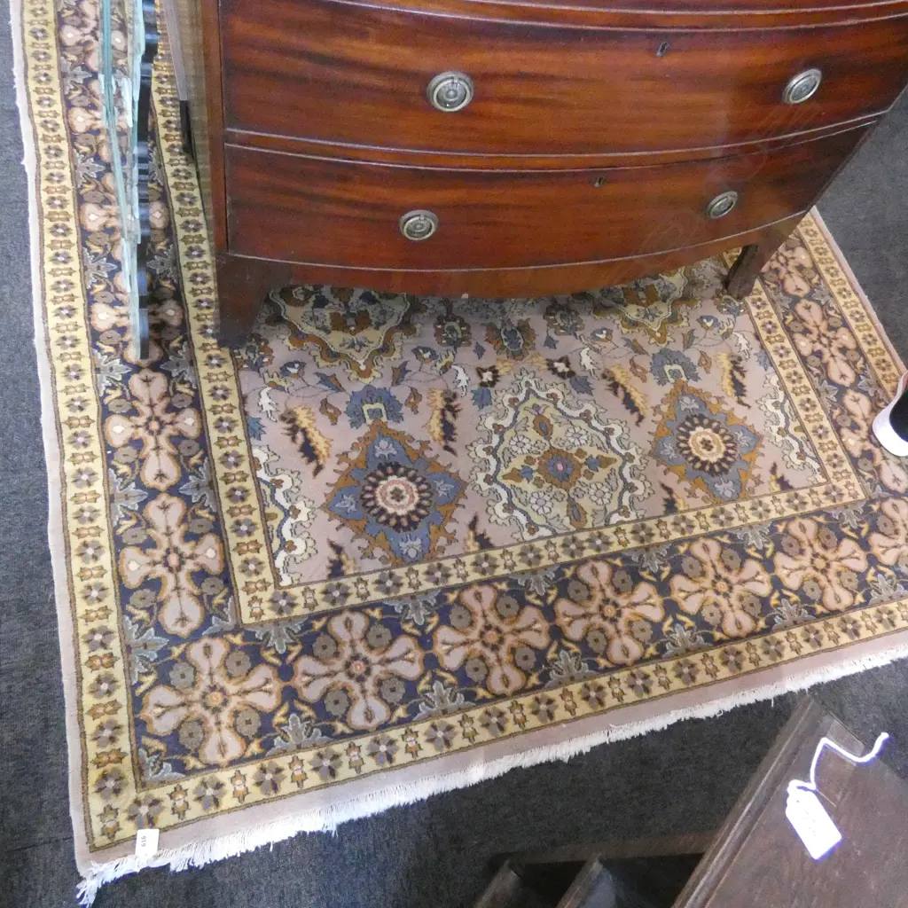 HAND KNOTTED WOOL PILE RUG... Image 1++