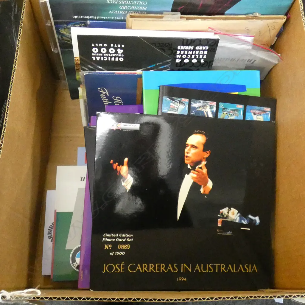 BOX LOT ASST. PHONE CARDS Image 1++