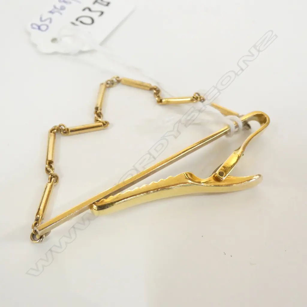 18 CT GOLD TIE SLIDE 9.33 GRAMS Image 1++