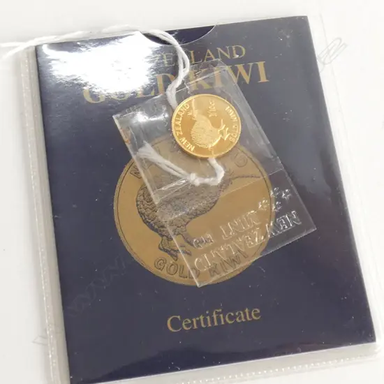 .999 FINE GOLD 1/10oz GOLD KIWI 3.12gms