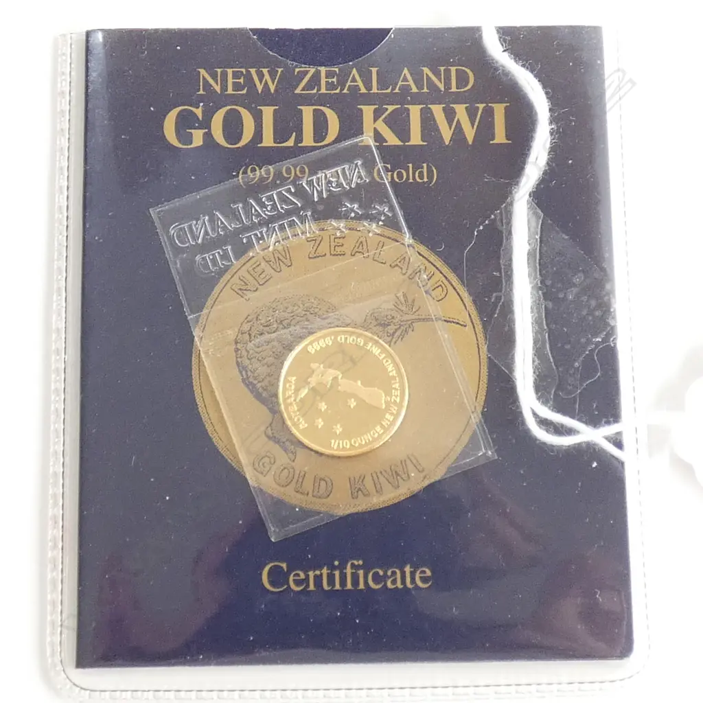 .999 FINE GOLD 1/10oz GOLD KIWI 3.12gms Image 1++