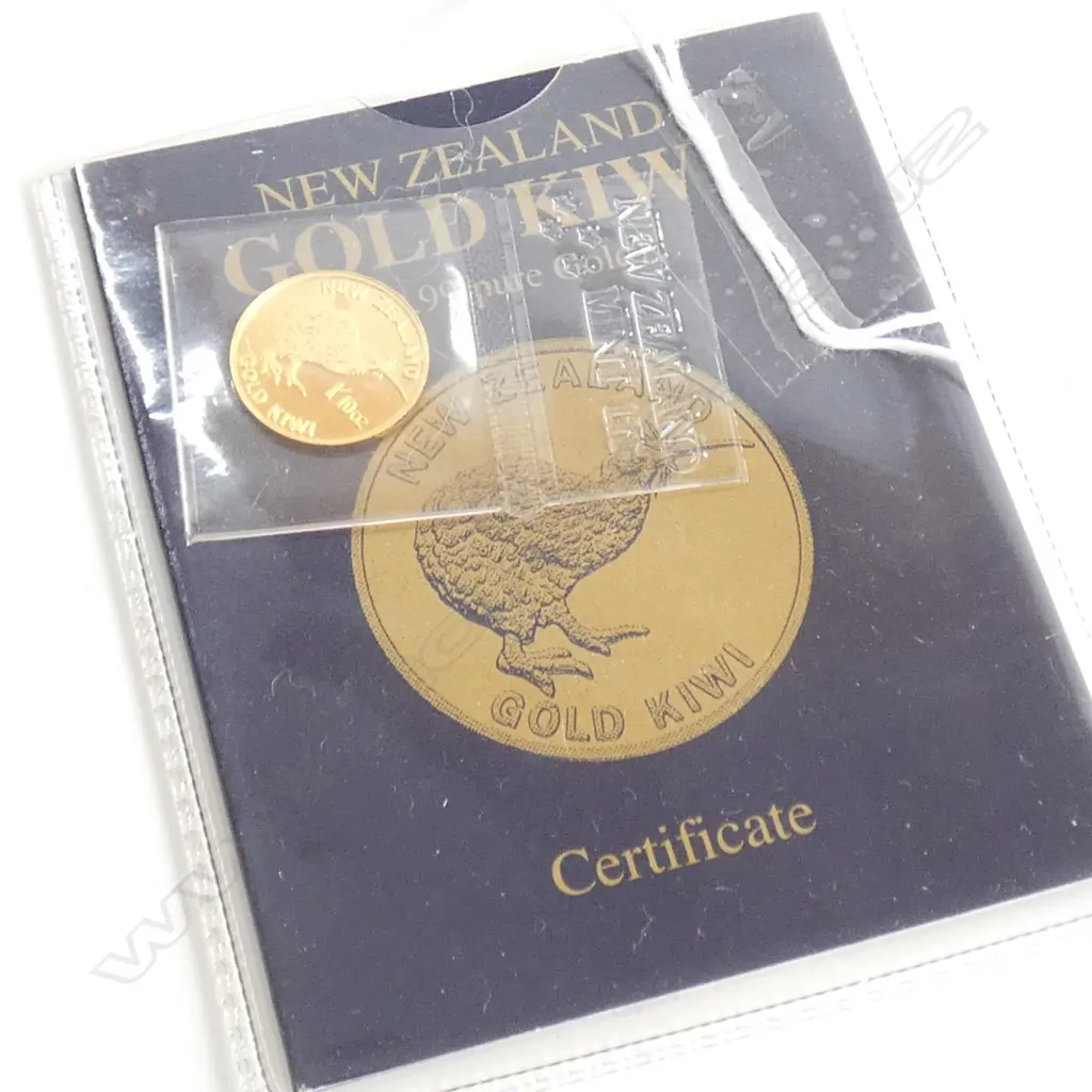 .999 FINE GOLD 1/10oz GOLD KIWI 3.12gms Image 1++