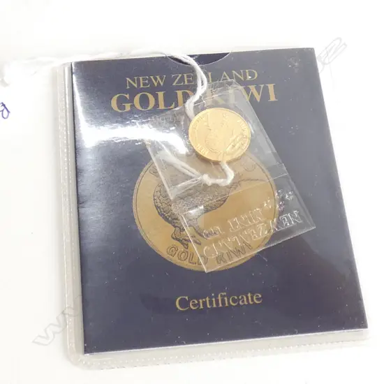 .999 FINE GOLD 1/10oz GOLD KIWI 3.12gms