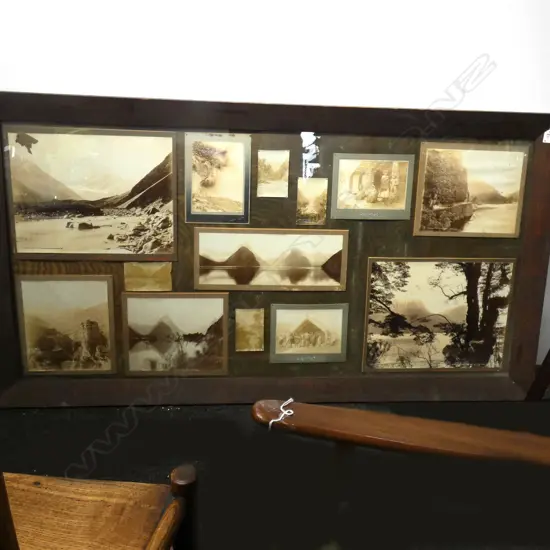 COLLECTION OF FRAMED EARLY NZ PHOTOGRAPHY