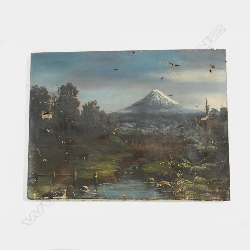 COLONIAL OIL MT EGMONT AF 810x610mm... Image 1++