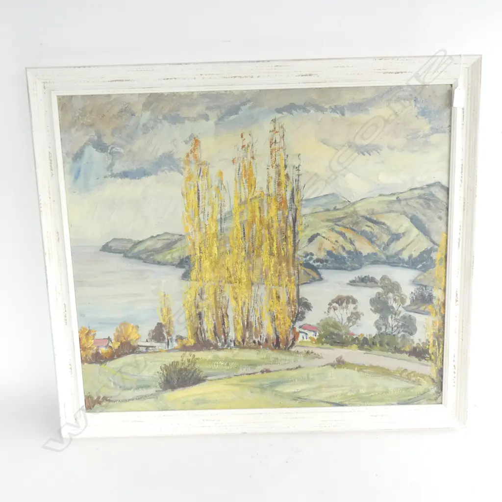 KARATAHI NEAR TAUPO UNSIGNED OIL ON BOARD 600 X 700 MM Image 1++