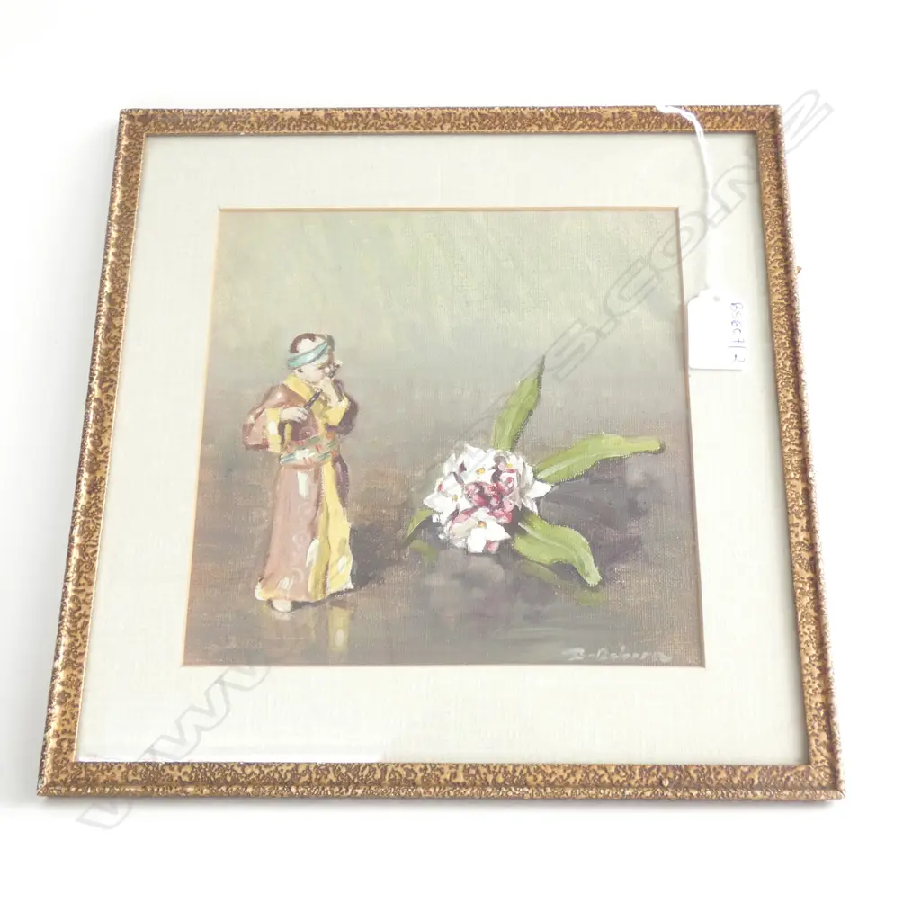 FANNY OSBORNE (1852 – 1934) STILL LIFE OIL 195x195mm  Image 1++