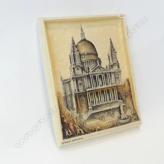 (17785) IVOREX 'ST PAUL'S CATHEDRAL 200 X 260MM
