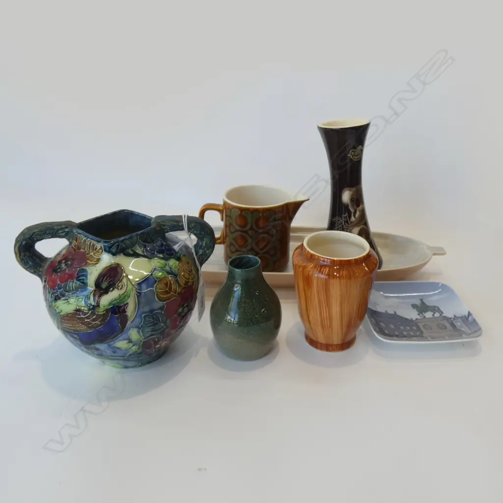 7 ASST. CERAMICS; POOLE, R/COPENHAGEN, R/DOULTON, PHOENIX WARE, HORNSEA, 2x AUSTRALIAN Image 1++