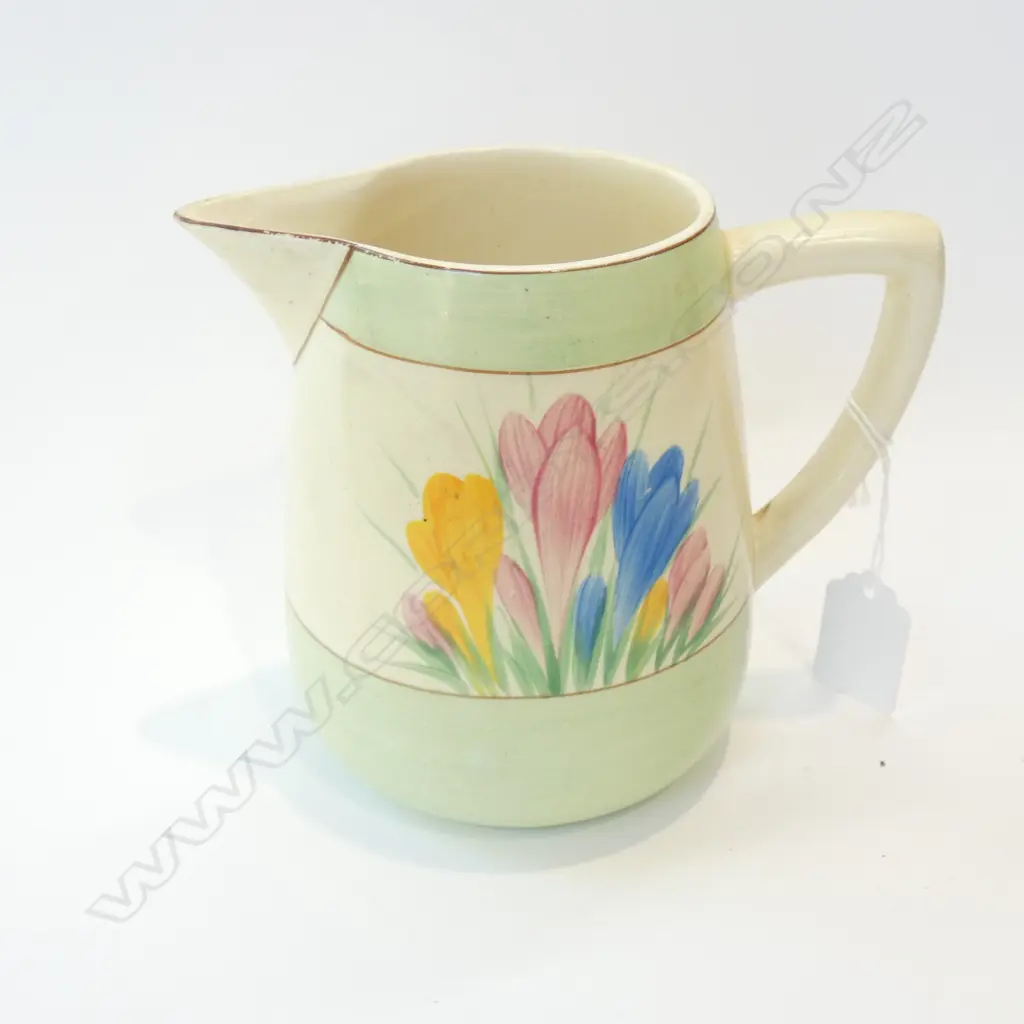 (17784) CLARICE CLIFF CROCUS JUG H. 135MM Image 1++