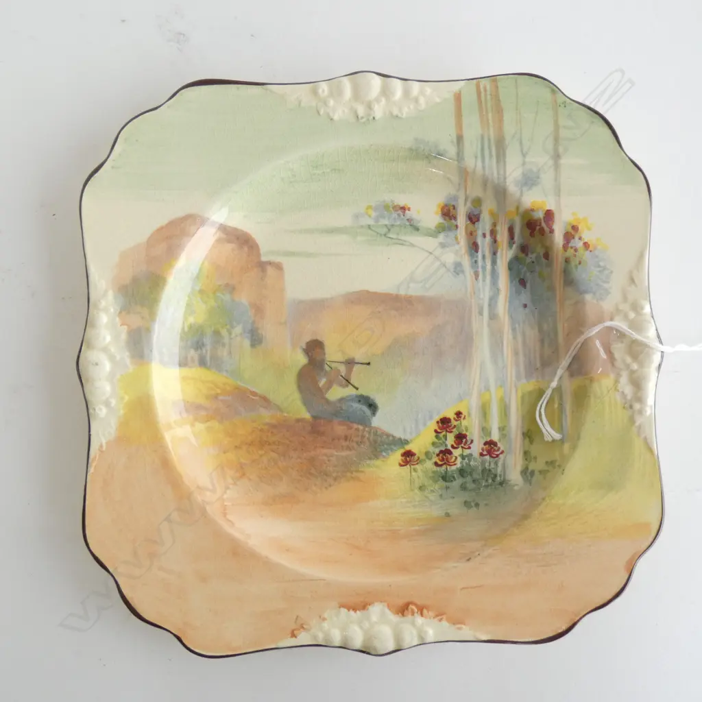 ROYAL ALBERT GOSSAMER DUOS 5 CUPS & 6 SAUCERS + ROYAL DOULTON PAN PLATE Image 1++