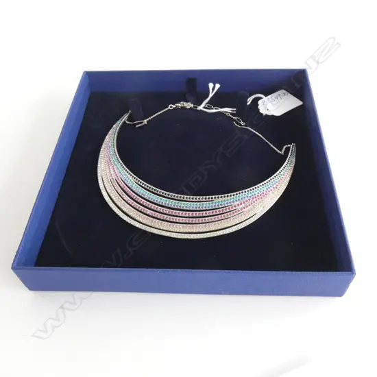 SWAROVSKI CRYSTAL MULTI COLOURED NECKLACE