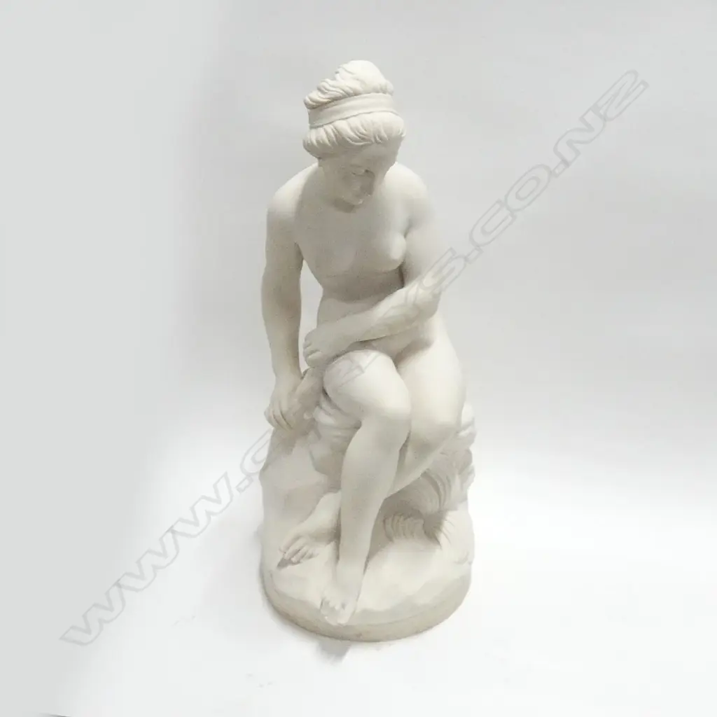 LORENCO DAL TORRIONE CLASSICAL NUDE FIGURE SCULPTURE H. 620MM Image 1++