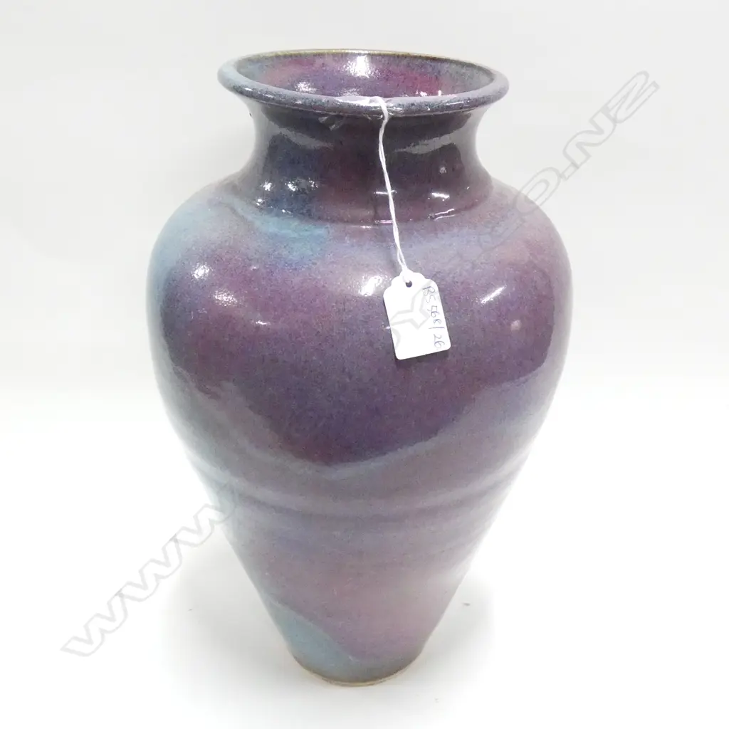 LARGE STUDIO POTTERY VASE H.390mm Image 1++