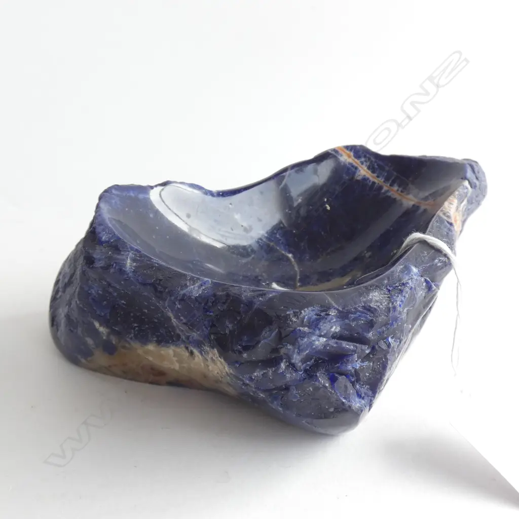 BLUE STONE NUT BOWL L.165mm Image 1++