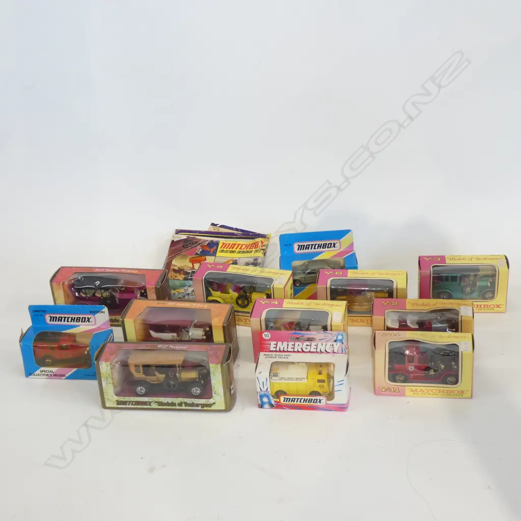 BOX LOT MODEL CARS; 'MODELS OF YESTERYEAR' ETC Image 1++