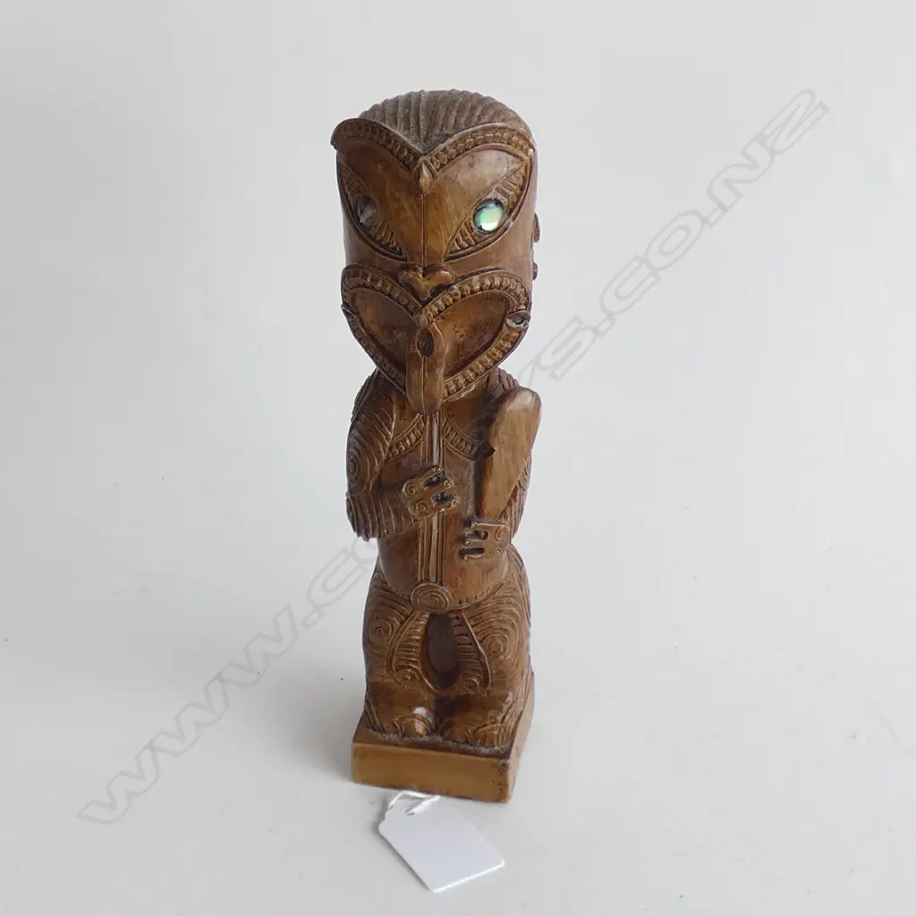 RESIN MAORI FIGURE H.195mm Image 1++