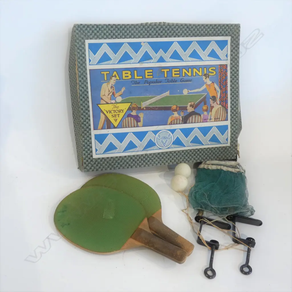 2 VINTAGE GAMES; TABLE TENNIS & SPIN GOLF Image 1++