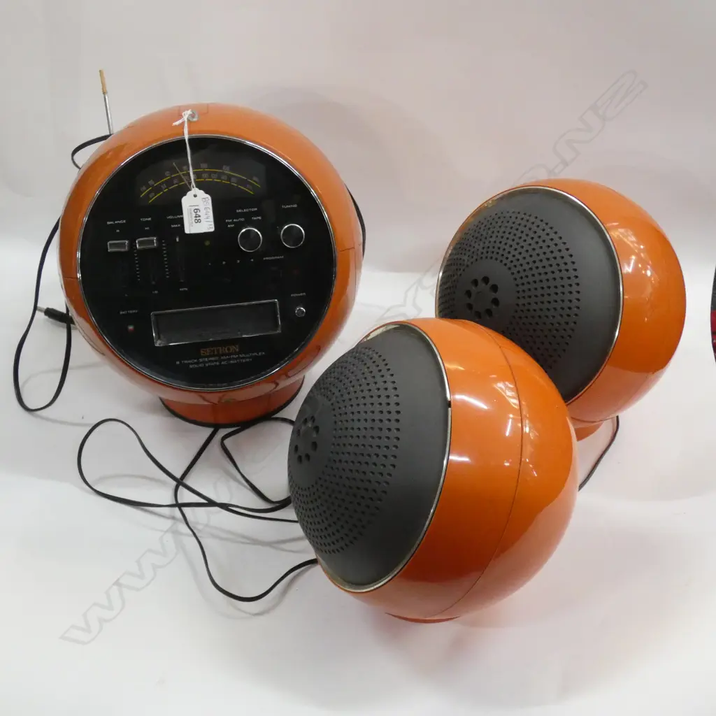 RETRO SETRON 3 PCE SPEAKER Image 1++