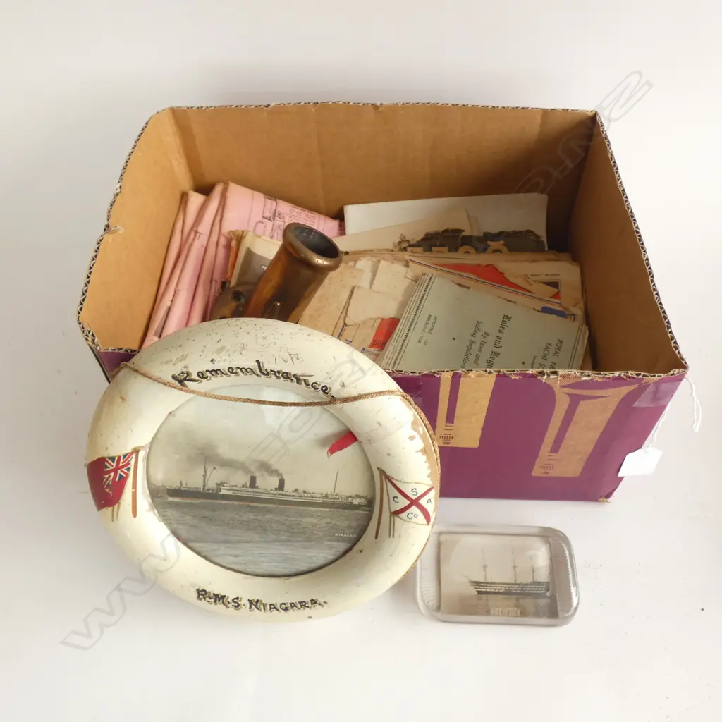 BOX LOT SHIPPING INTEREST ETC Image 1++