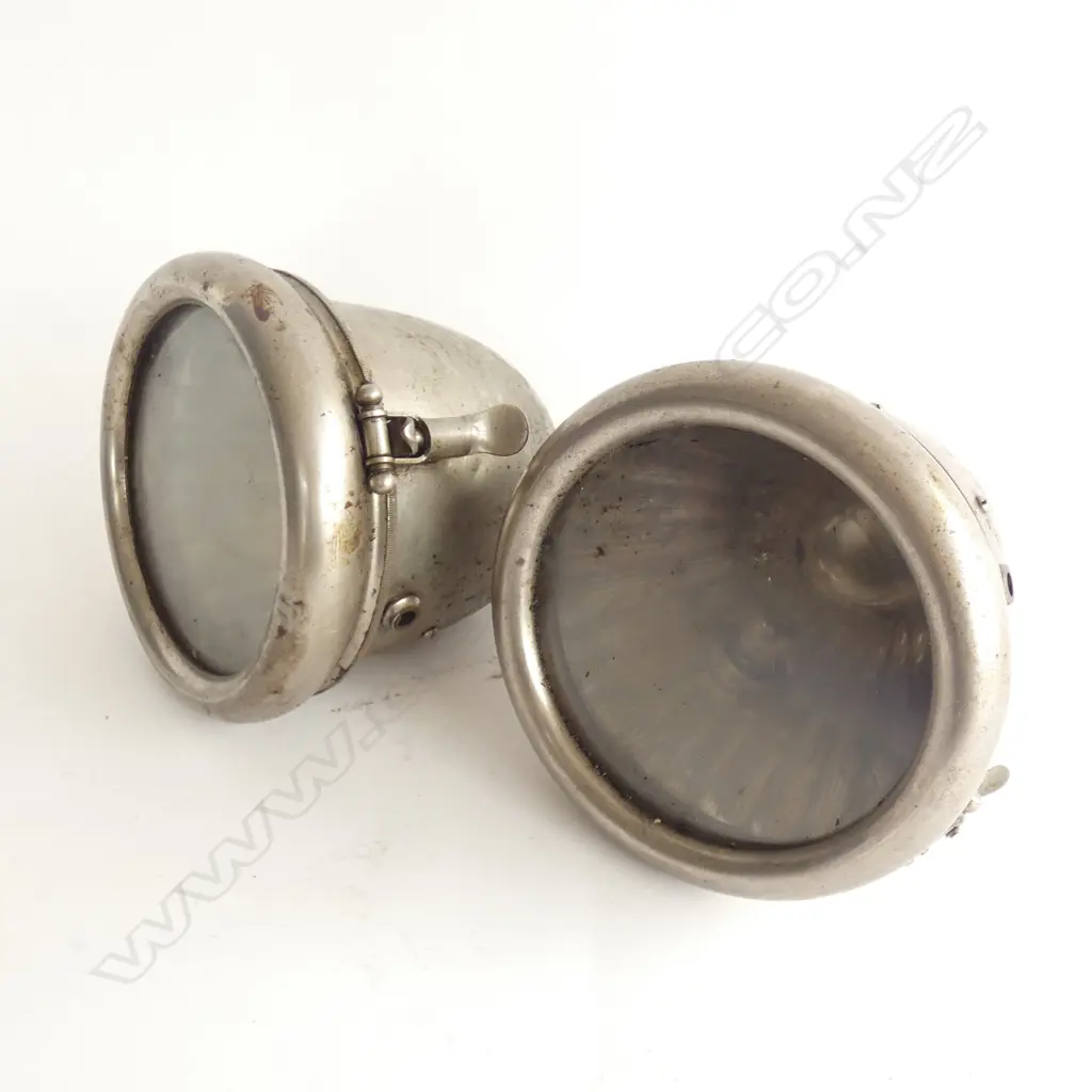 PR VINTAGE CAR HEAD LIGHTS 170mm dia Image 1++