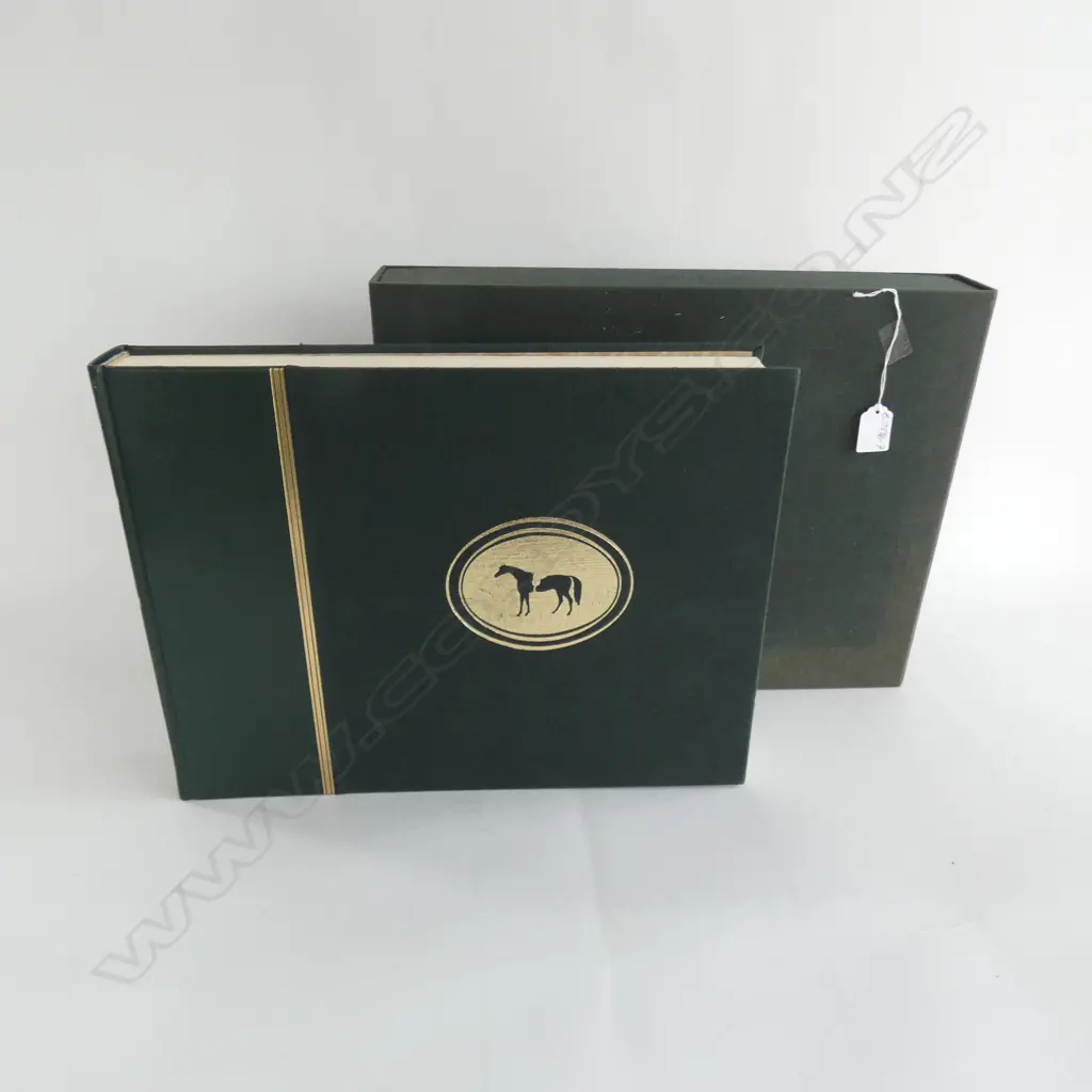THE BOOK 'NOTEABLE NZ THOROUGHBREDS' 1980 #1210 Image 1++