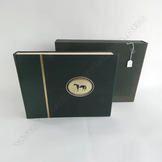 THE BOOK 'NOTEABLE NZ THOROUGHBREDS' 1980 #1210