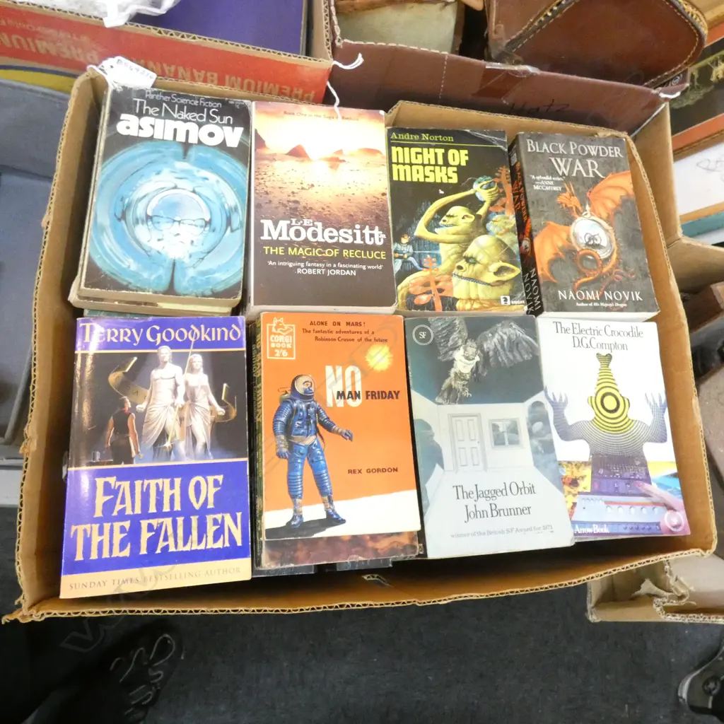 BOX LOT PULP DETECTIVE NOVELS Image 1++