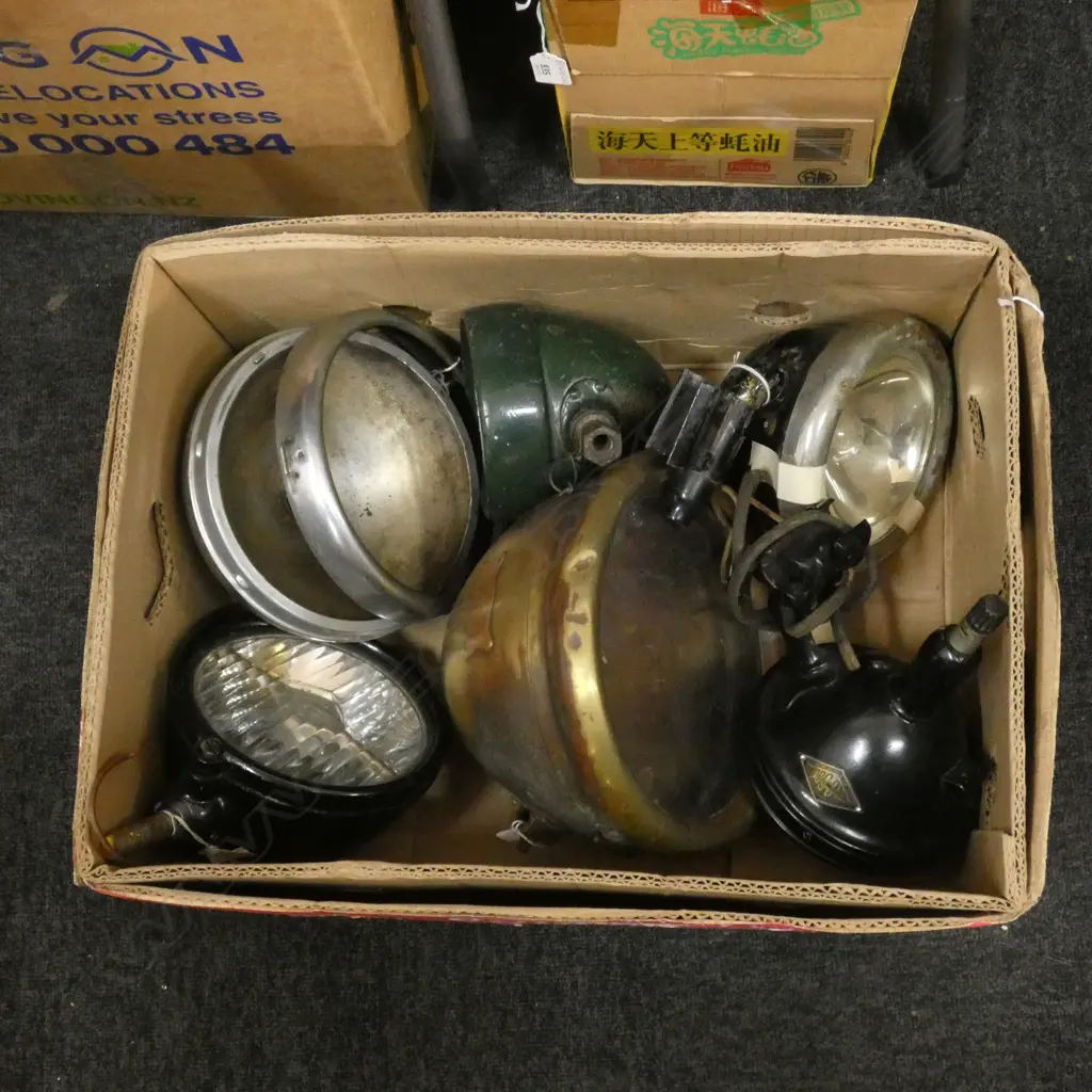 ASST VINTAGE CAR HEADLIGHTS Image 1++