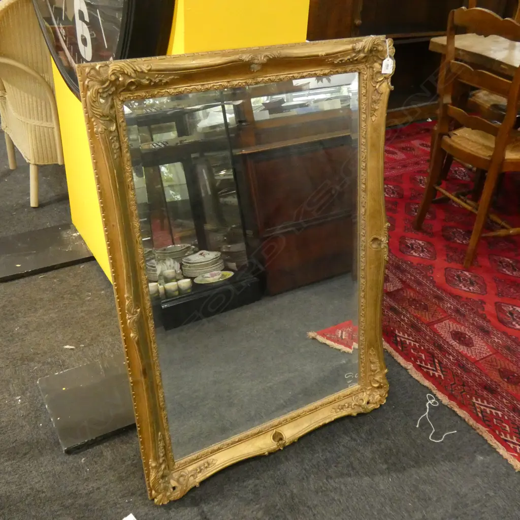 LG GILT FRAMED WALL MIRROR 755 X 1050MM Image 1++