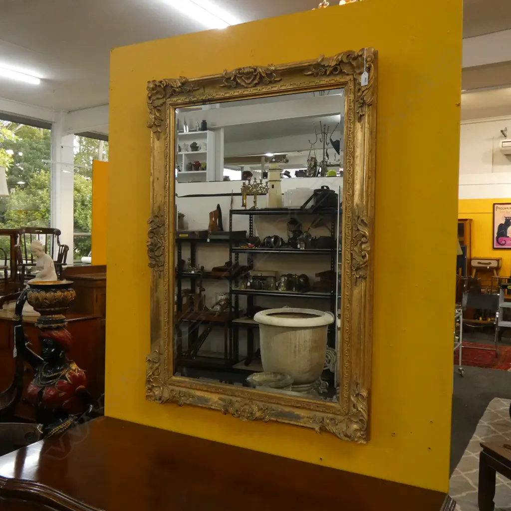 LG GILT FRAMED WALL MIRROR  775 X 1100MM Image 1++