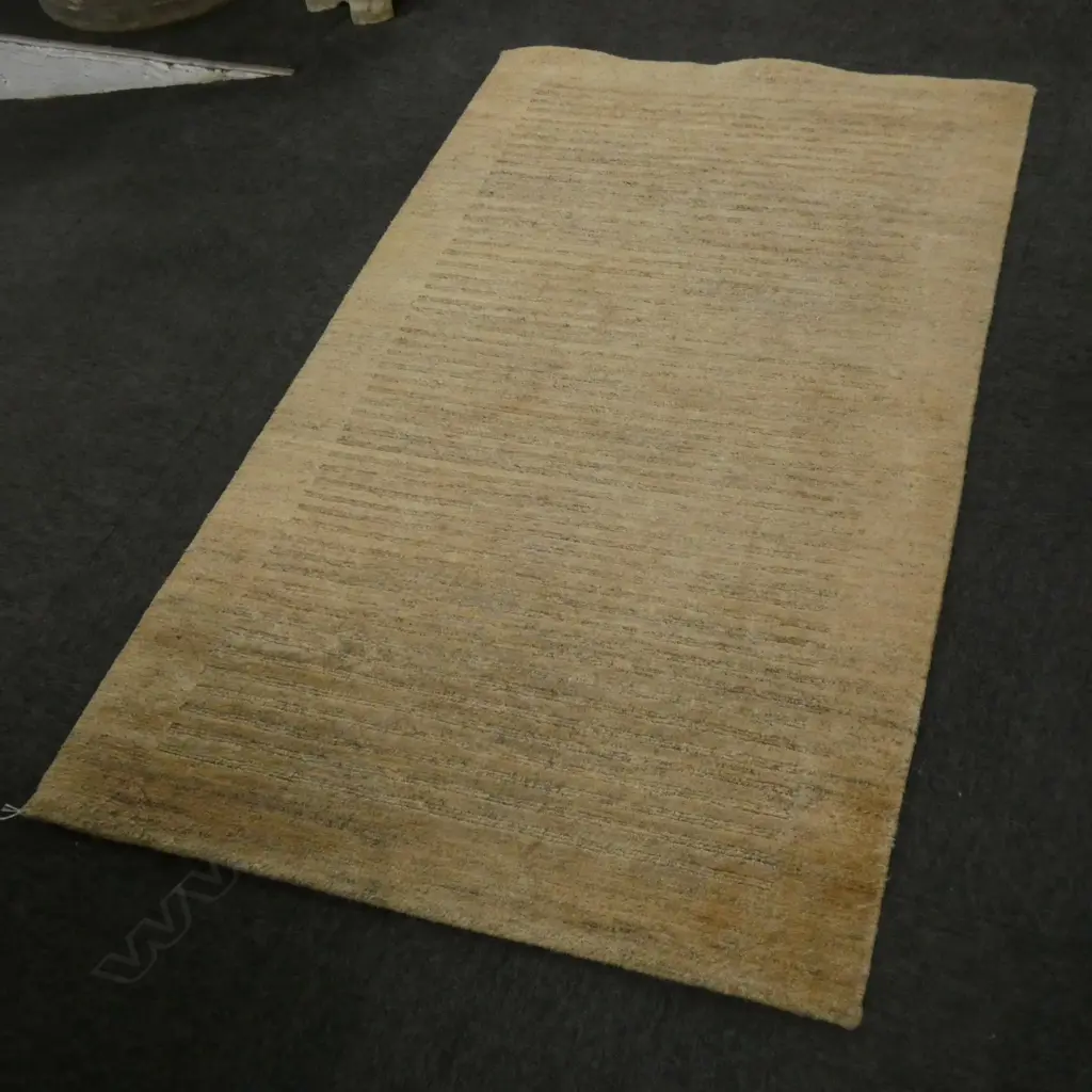 CONTEMPORARY HAND KNOTTED WOOL PILE RUG... Image 1++