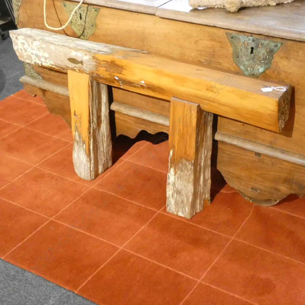RECYCLED TOTARA BENCH W.1200mm Image 1++