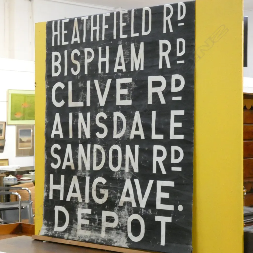 VINTAGE DESTINATION BANNER... Image 1++