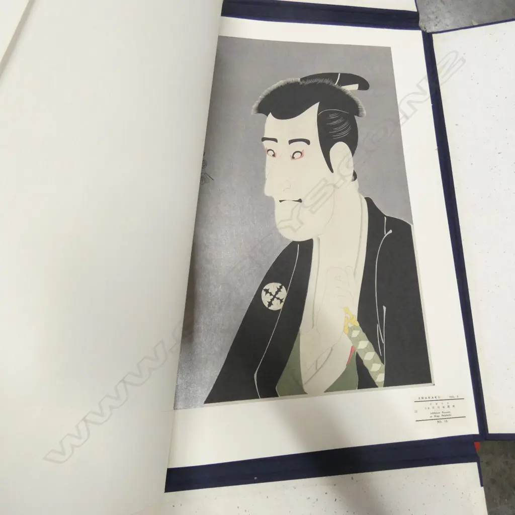 3 FOLIOS JAPANESE WOOD BLOCK PRINTS Image 1++