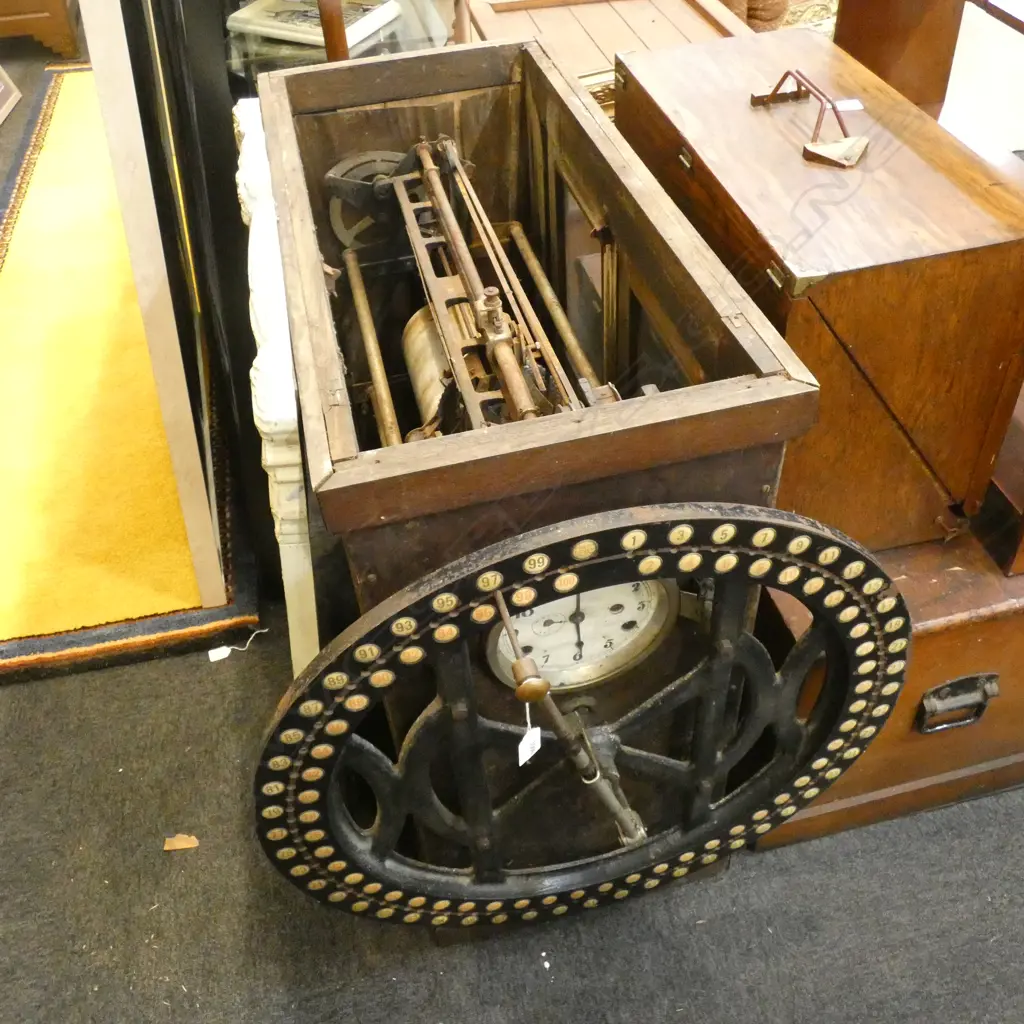 VINTAGE TIME PUNCH MACHINE Image 1++