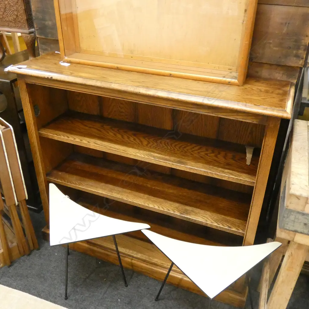 BURWOOD FURNITURE OAK BOOKSHELVES... Image 1++